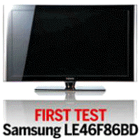 First test: Samsung LE46F86BD